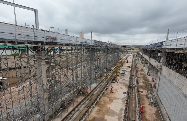 Pátio ferroviário urbano – SP